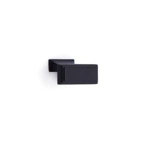 System 16 mm SY4237 0016 AL6 Siyah Düğme Kulp