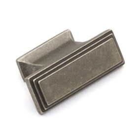 System 16 mm SY4237 0016 OSM Eskitme Gümüş Düğme Kulp