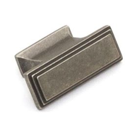 System 16 mm SY4237 0016 OSM Eskitme Gümüş Düğme Kulp