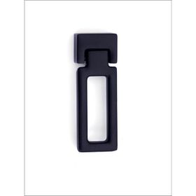 System 24 mm SY4634 0024 AL6-AL6 Siyah Düğme Kulp