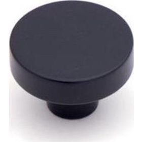 System 26 mm SY1910 0026 AL6 Siyah Düğme Kulp