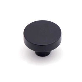 System 26 mm SY1910 0026 AL6 Siyah Düğme Kulp