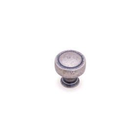 System 32 mm SY1915 0032 OSM Eskitme Gümüş Düğme Kulp