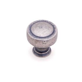 System 32 mm SY1915 0032 OSM Eskitme Gümüş Düğme Kulp