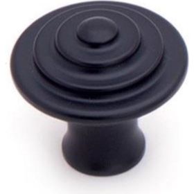 System 32 mm SY1935 0032 AL6 Siyah Düğme Kulp