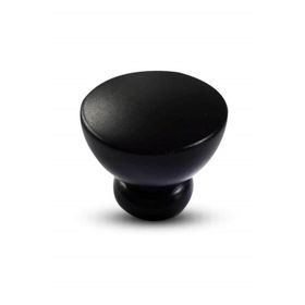 System 32 mm SY1958 0032 AL6 Siyah Düğme Kulp