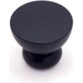 System 32 mm SY1958 0032 AL6 Siyah Düğme Kulp