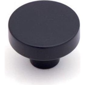 System 38 mm SY1910 0038 AL6 Siyah Düğme Kulp