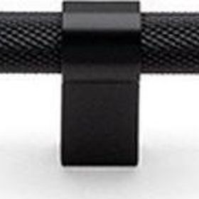 System 8 mm SY8774 0008 AL6-AL6 Siyah Düğme Kulp