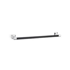 System BA10004 001004 CR-AL6 Pruva 45 cm Siyah Krom Uzun Havluluk