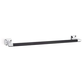 System BA10004 001004 CR-AL6 Pruva 45 cm Siyah Krom Uzun Havluluk