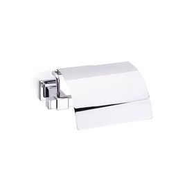 System BA10006 001010 CR Q-Line Krom Kapaklı Tuvalet Kağıtlığı