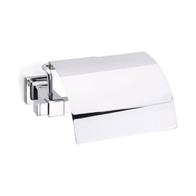 System BA10006 001010 CR Q-Line Krom Kapaklı Tuvalet Kağıtlığı