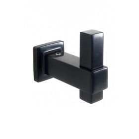 System BA10006001001AL6 Q-Line Siyah Tekli Askılık