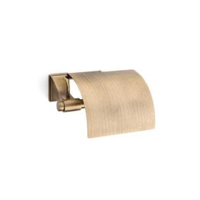 System BA1002 010 ABM Antik Saten Mat Border Line Kapaklı Tuvalet Kağıtlığı
