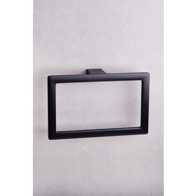 System BA1019 005 AL6 Flat Mat Siyah Halka Havluluk