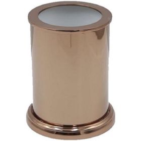 System BA2000 007 RS 101x83x83 mm Tezgah Üstü Rose Diş Fırçalık