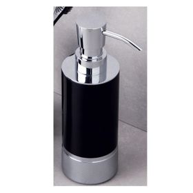 System BA2006 006 CR-AL6 Krom Siyah Sıvı Sabunluk