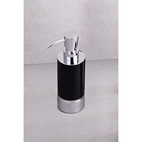 System BA2006 006 CR-AL6 Krom Siyah Sıvı Sabunluk