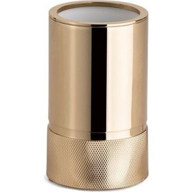 System BA2006 007 GL 102x60x60 mm Tezgah Üstü Gold Diş Fırçalık