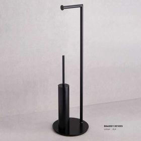 System BA4001048AL6 Siyah Hareketli WC Seti
