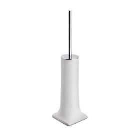 System BA4006 009 R1-CR Beyaz Krom Tuvalet Fırçalığı