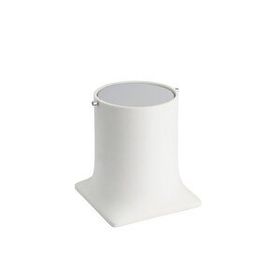 System BA4007 030 R1-CR Beyaz Krom Çöp Kovası
