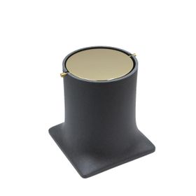 System BA4007 030 R2-GL Siyah Altın Çöp Kovası