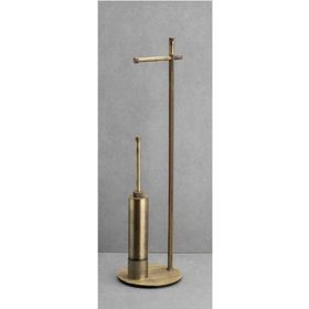 System BA4011 048 ABM Hareketli Antik Sarı WC Set