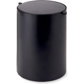 System BA4013 033 AL6-AL6 Siyah Çöp Kovası
