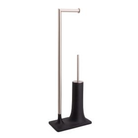 System BA4015048R2-NBM Siyah Nikel Saten Mat Hareketli WC Seti