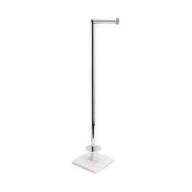 System BA4016 052 R1-CR Hareketli Yedek Beyaz Krom Tuvalet Kağıtlık
