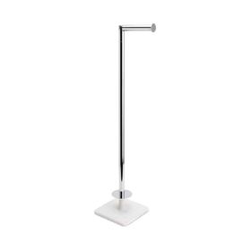 System BA4016 052 R1-CR Hareketli Yedek Beyaz Krom Tuvalet Kağıtlık