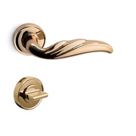 System Belinda Wc Altın Bronz Kapı Kolu