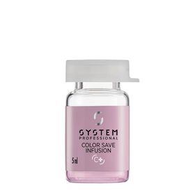 System Professional Color Save Infusion 20x5 ml İşlem Görmüş Saçlar için Renk Koruyucu Serum
