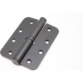 System SH100R AL6 10 cm Okka Sağ 3 mm Mat Siyah Menteşe