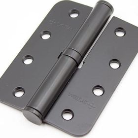System SH100R AL6 10 cm Okka Sağ 3 mm Mat Siyah Menteşe