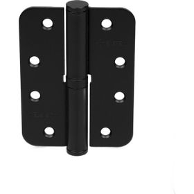 System SH100R AL6 10 cm Okka Sağ 3 mm Mat Siyah Menteşe