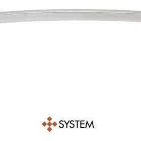 System SY4160 0128 CR Krom 128 mm Kulp