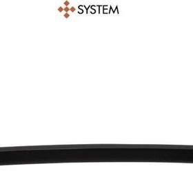 System SY4160 0256 AL6 Siyah 256 mm Çekme Mobilya Kulpu