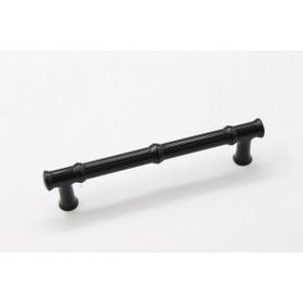 System SY4227 0128 AL6 Siyah 128 mm Çekme Mobilya Kulpu