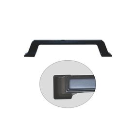 System SY4235 0128 AL6 Siyah 128 mm Çekme Mobilya Kulpu