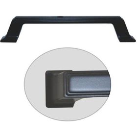 System SY4235 0128 AL6 Siyah 128 mm Çekme Mobilya Kulpu