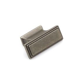 System SY4237 0016 OSM Antik Gümüş 16 mm Düğme Mobilya Kulpu