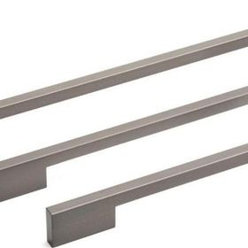 System SY7327 0384 BBN Füme Saten 384 mm Çekme Mobilya Kulpu