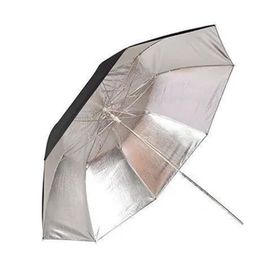 Syyd 130 cm Derin Siyah-Gümüş Şemsiye