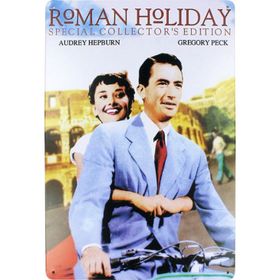 T-Bek Dekoratif Vintage Roman Holiday 20x30 cm Metal Pano Poster