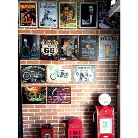 T-Bek Dekoratif Vintage The Beatles 20x30 cm Metal Pano Poster