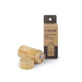 T-Brush 30 m Activated Charcoal Bambu Kutu Diş İpi