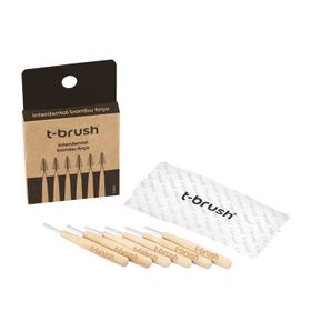 T-Brush 6 Adet Interdental Bambu Arayüz Fırçası